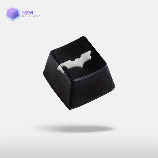 3D Siyah Batman ESC Mekanik Klavye Tuşu Artisan Keycaps