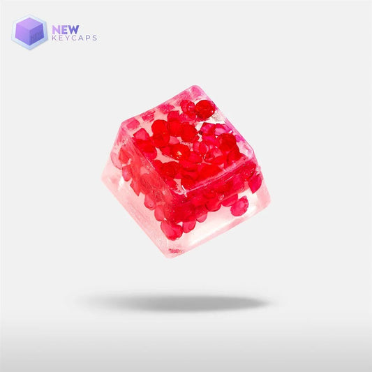 Red Ruby ESC Mekanik Klavye Tuşu Artisan Keycaps