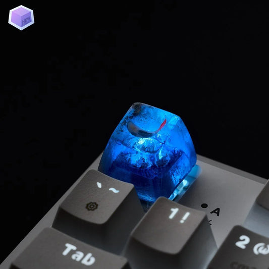 Koi Balığı Fish ESC SA Profil Mekanik Klavye Tuşu Artisan Keycaps