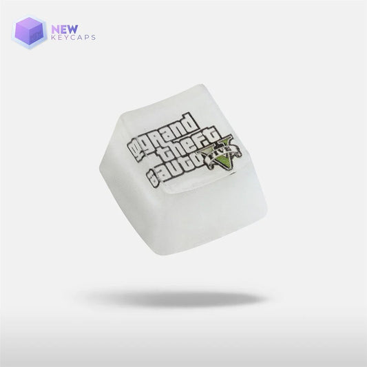 GTA 5 Grand Theft Auto V Mekanik Klavye Tuşu Artisan Keycaps