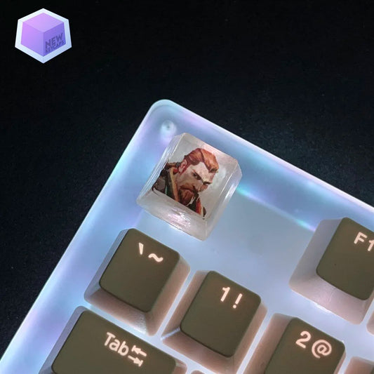 Valorant Breach ESC Mekanik Klavye Tuşu Artisan Keycaps