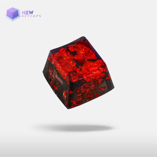 Black and Red ESC Mekanik Klavye Tuşu Artisan Keycaps